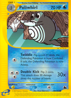 Poliwhirl, Skyridge #88, Pokémon TCG card