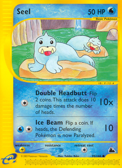 Seel, Skyridge #95, Pokémon TCG card