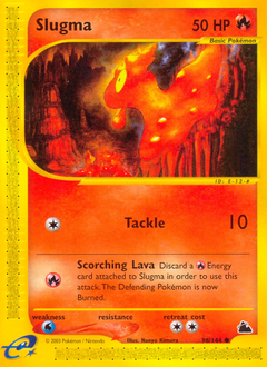 Slugma, Skyridge #98, Pokémon TCG card