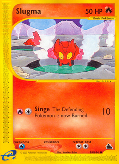 Slugma, Skyridge #99, Pokémon TCG card