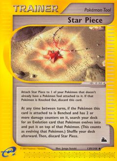 Star Piece, Skyridge #139, Pokémon TCG card