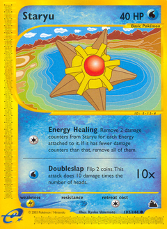 Staryu, Skyridge #103, Pokémon TCG card