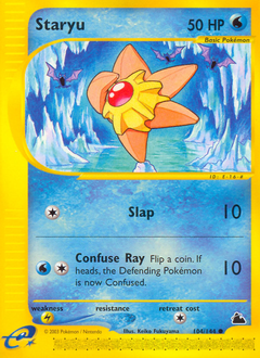 Staryu, Skyridge #104, Pokémon TCG card