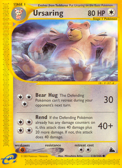 Ursaring, Skyridge #110, Pokémon TCG card