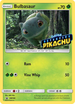 Bulbasaur, SM Black Star Promos #SM198, Pokémon TCG card