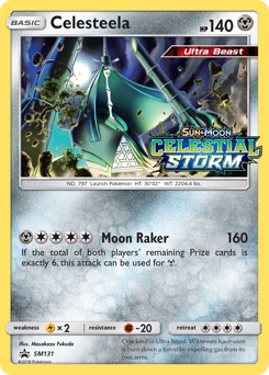 Celesteela, SM Black Star Promos #SM131, Pokémon TCG card