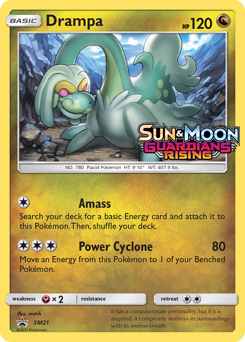 Drampa, SM Black Star Promos #SM21, Pokémon TCG card