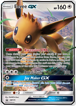 Eevee-GX, SM Black Star Promos #SM175, Pokémon TCG card