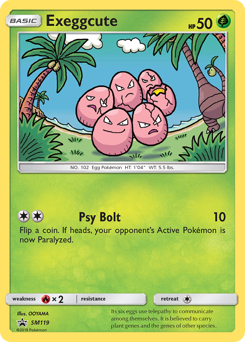 Exeggcute, SM Black Star Promos #SM119, Pokémon TCG card