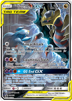 Garchomp & Giratina-GX, SM Black Star Promos #SM193, Pokémon TCG card