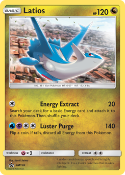 Latios, SM Black Star Promos #SM136, Pokémon TCG card