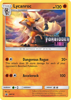 Lycanroc, SM Black Star Promos #SM118, Pokémon TCG card