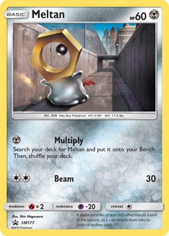 Meltan, SM Black Star Promos #SM177, Pokémon TCG card