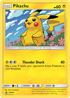 Pikachu, SM Black Star Promos #SM206, Pokémon TCG card