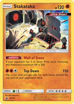 Stakataka, SM Black Star Promos #SM209, Pokémon TCG card