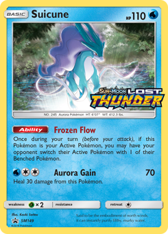 Suicune, SM Black Star Promos #SM149, Pokémon TCG card
