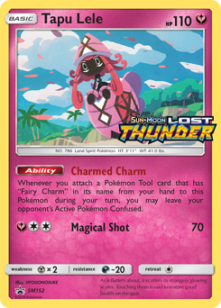 Tapu Lele, SM Black Star Promos #SM152, Pokémon TCG card