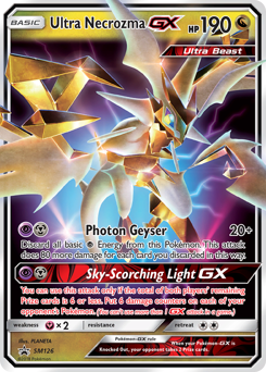 Ultra Necrozma-GX, SM Black Star Promos #SM126, Pokémon TCG card