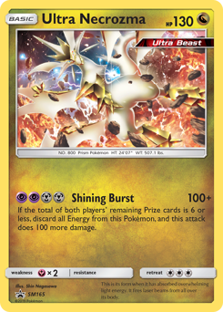Ultra Necrozma, SM Black Star Promos #SM165, Pokémon TCG card