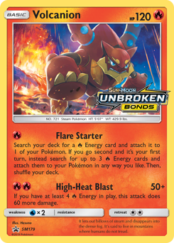 Volcanion, SM Black Star Promos #SM179, Pokémon TCG card