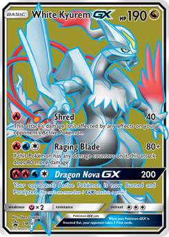 White Kyurem-GX, SM Black Star Promos #SM141, Pokémon TCG card