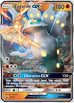 Zygarde-GX, SM Black Star Promos #SM122, Pokémon TCG card
