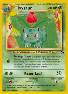 Ivysaur, Southern Islands #5, Pokémon TCG card