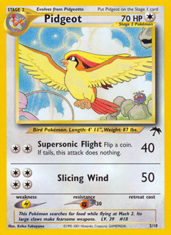 Pidgeot, Southern Islands #2, Pokémon TCG card