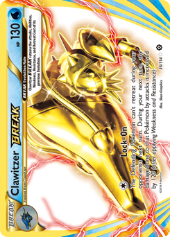 Clawitzer BREAK, Steam Siege #35, Pokémon TCG card