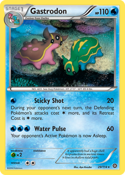 Gastrodon, Steam Siege #29, Pokémon TCG card