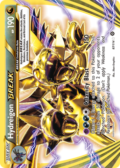 Hydreigon BREAK, Steam Siege #87, Pokémon TCG card