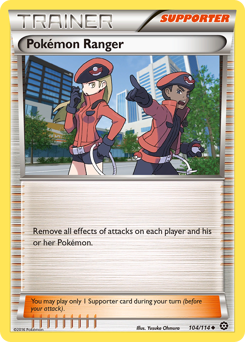 Pokémon Ranger, Steam Siege #104, Pokémon TCG card