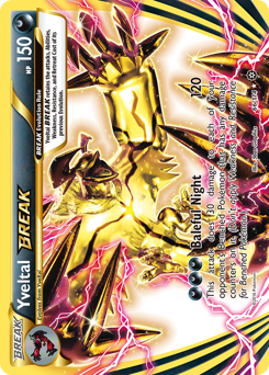 Yveltal BREAK, Steam Siege #66, Pokémon TCG card