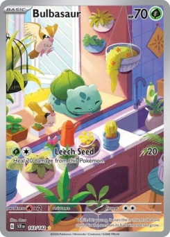 Bulbasaur, Stellar Crown #143, Pokémon TCG card