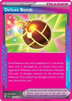 Deluxe Bomb, Stellar Crown #134, Pokémon TCG card