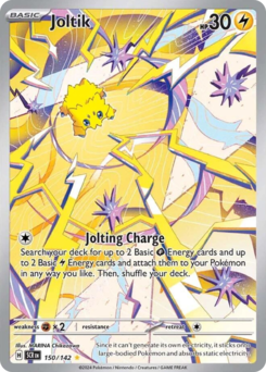 Joltik, Stellar Crown #150, Pokémon TCG card