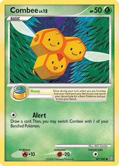 Combee, Stormfront #57, Pokémon TCG card