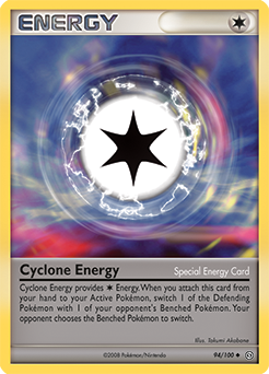 Cyclone Energy, Stormfront #94, Pokémon TCG card