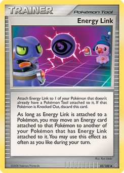 Energy Link, Stormfront #83, Pokémon TCG card