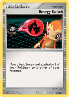 Energy Switch, Stormfront #84, Pokémon TCG card