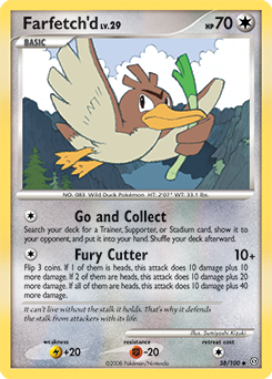 Farfetch'd, Stormfront #38, Pokémon TCG card