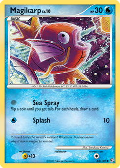 Magikarp, Stormfront #65, Pokémon TCG card