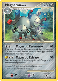Magneton, Stormfront #42, Pokémon TCG card