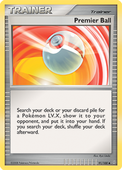 Premier Ball, Stormfront #91, Pokémon TCG card