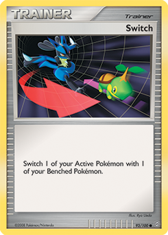 Switch, Stormfront #93, Pokémon TCG card