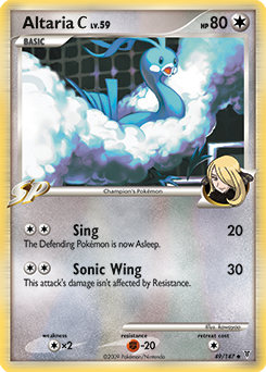 Altaria C, Supreme Victors #49, Pokémon TCG card