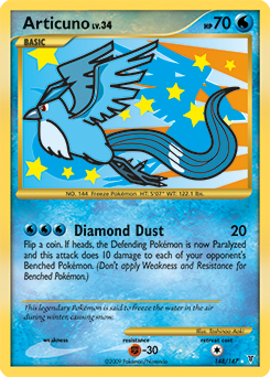 Articuno, Supreme Victors #148, Pokémon TCG card