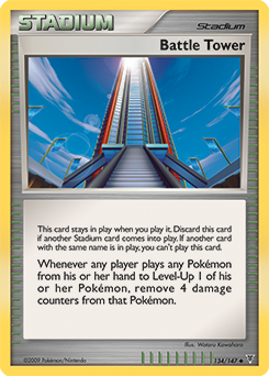 Battle Tower, Supreme Victors #134, Pokémon TCG card