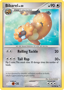 Bibarel, Supreme Victors #51, Pokémon TCG card