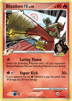 Blaziken FB, Supreme Victors #2, Pokémon TCG card
